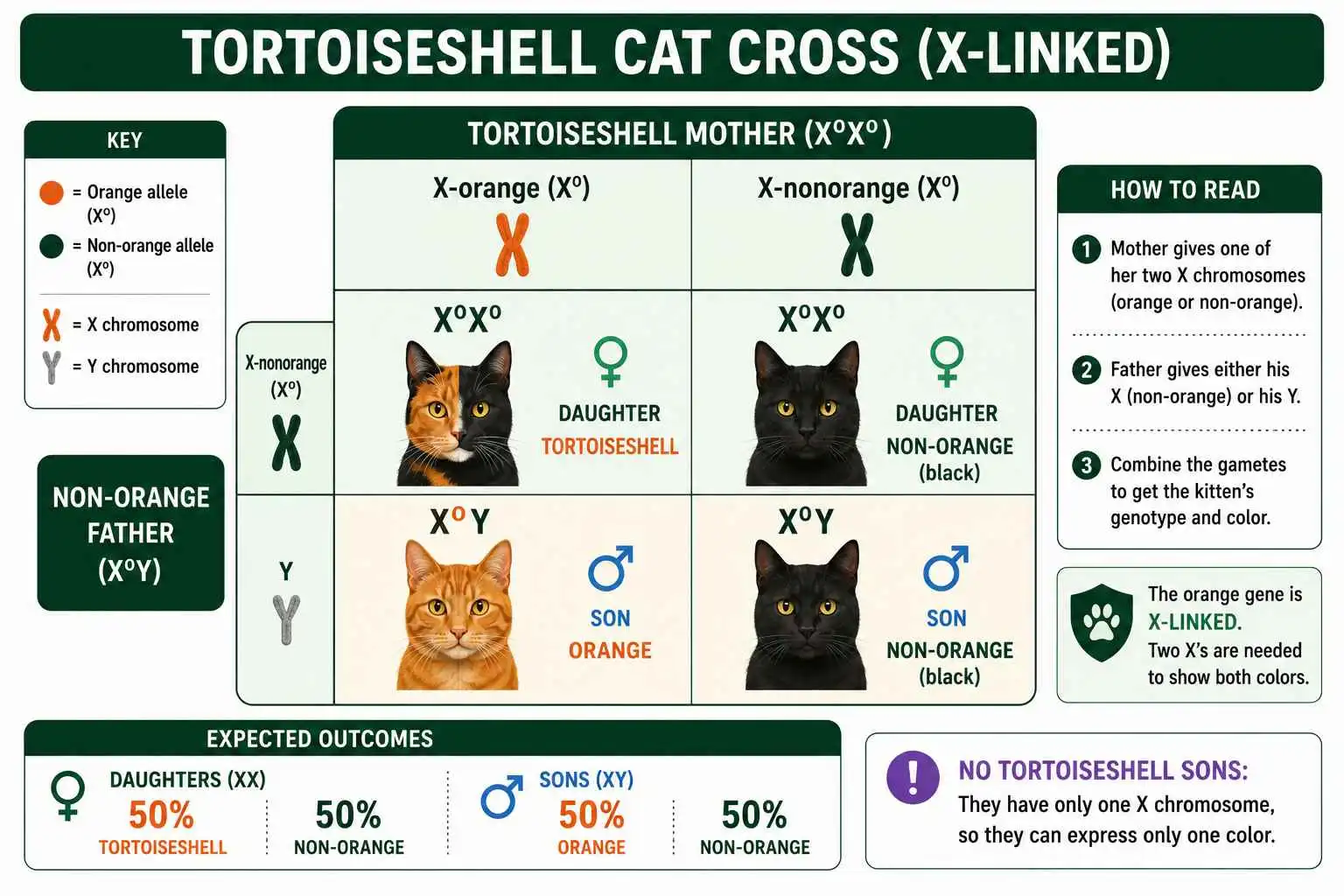 Tortoiseshell mother cat cross