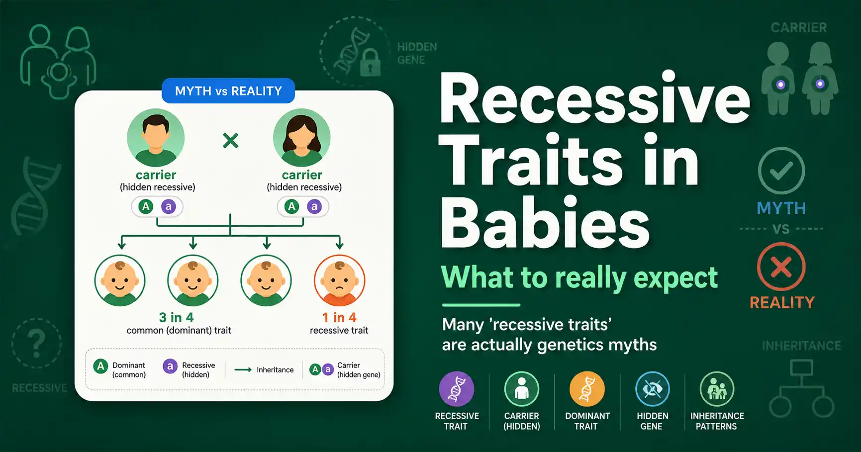 Recessive Traits in Babies: What to Really Expect featured image