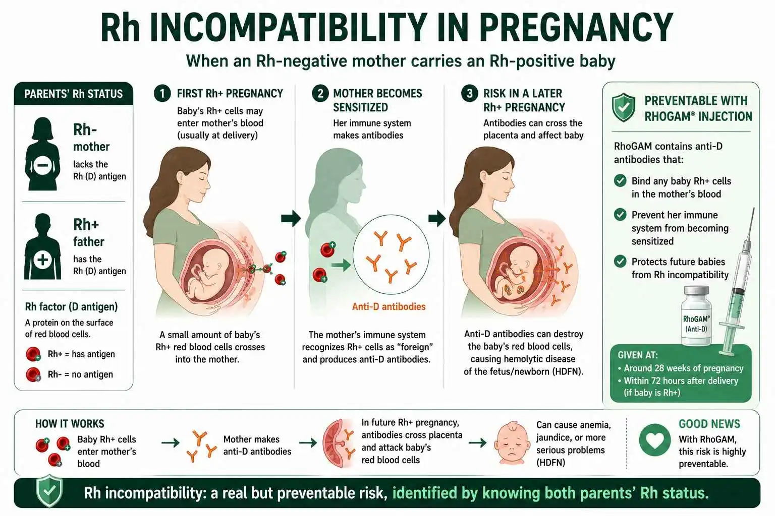 Rh incompatibility in pregnancy